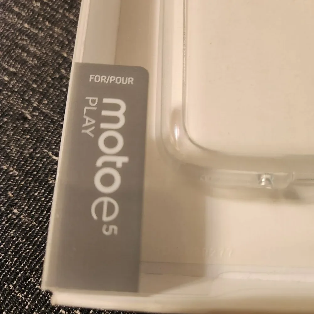 Speck Moto e5 Play M4De Case Clear Gemshell Dual Layer